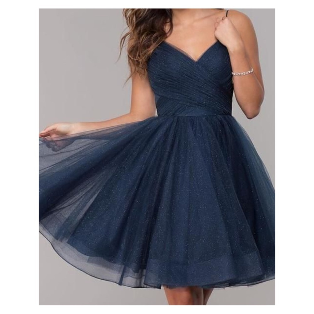 Wedding Dress Navy Blue- Size 6